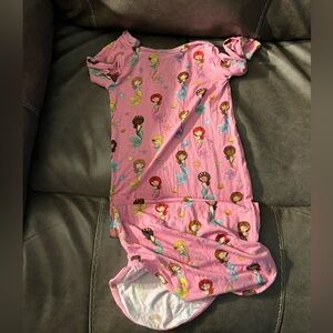 Posh Peanut Bamboo Mermaid Knotted Infant Gown